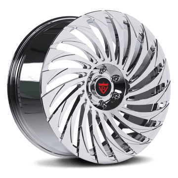 CUSTOM 1 PIECE FORGED CHROME WHEELS for trucks and pickups : RV-MF150 - RVRN WHEELS-Ford F150 rims